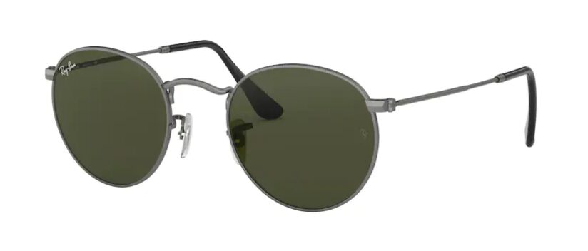Ray-Ban RB 3447 029 Round Metal Sunglasses Sunglasses Direct