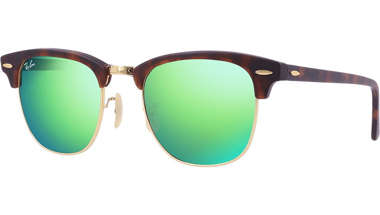 ray ban clubmaster mirrored sunglasses