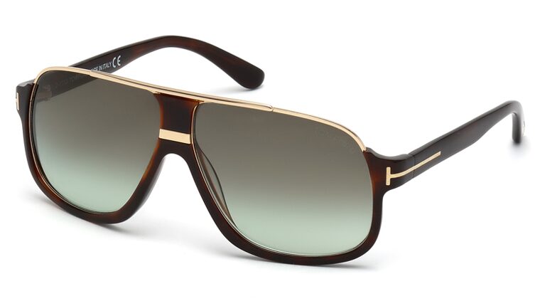 Tom Ford FT0335 01P Eliott Sunglasses 