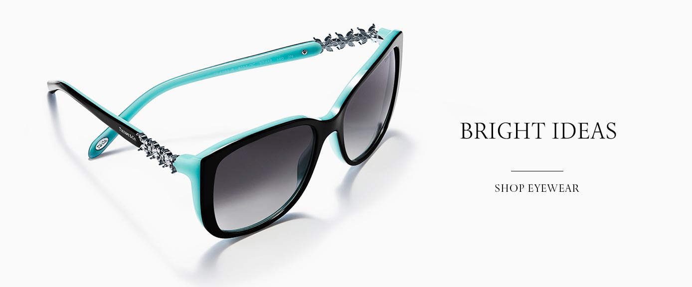 tiffany sunglasses with flower on side