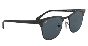 Ray-Ban metal clubmaster frame. Black/ blue classic.